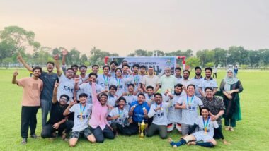 CSE – The Champion of Intra University Football Tournament
